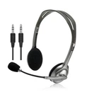 Наушники Logitech H110 Stereo Headset with 2*3pin jacks (981-000271) Logitech 981-000271 920129