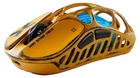 Геймерська акумуляторна, бездротова (Bluetooth + 2,4G), миша GravaStar Mercury X Pro 8K Wireless Gaming Mouse, RGB, Battle-Worn Yellow (GS_X_PRO_YLW)