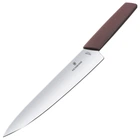 Ніж кухонний, побутовий Victorinox Swiss Modern Chef's (лезо: 220мм), бордовий, блістер 6.9016.221B
