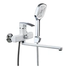 Змішувач для ванни Mixxus Magnum 006 (Euro) White-Chrome (MI6202) MI6202