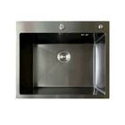 Мойка Mixxus нержавеющая сталь 580х430 мм графит 1 чаша Micro Decor (609875)