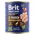 Влажный корм для собак Brit Premium Курица с куриным сердцем