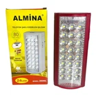 Ліхтар переносний ALMINA 2606 L 24 LED з повербанком 6V 4 Ah 20Hr червоний