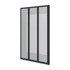 Шторка для ванны Koller Pool Style 1000х1500 мм Right Black Matt/Clear (1625181903)
