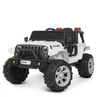 Детский электромобиль джип Bambi M 4282EBLR (Белый)