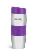 Термокружка Edenberg EB-621 380 мл с кнопкой, фиолетовый