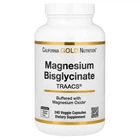 Магний Бисглицинат California Gold Nutrition Magnesium Bisglycinat 240 растительных капсул