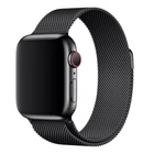 Ремешок Milanese Loop Magnetic Band для Apple Watch 42mm / 44mm / 45mm (Black) [17341]