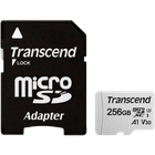 Карта памяти Transcend microSDXC 300S 256GB UHS-I (U3) + adapter SD (TS256GUSD300S-A) [71414]