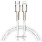 Кабель Baseus Cafule Metal Data Cable Type-C to Lightning PD 20W 1m White (CATLJK-A02) [73264]