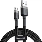 Кабель Baseus Baseus Cafule Cable USB to MicroUSB 2m Grey/Black (CAMKLF-CG1) [73381]