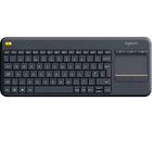 Клавиатура Logitech K400 Plus Touch Wireless Black UA (920-007145) [81156]