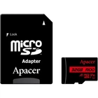 Карта пам'яті Apacer microSDHC 32GB Class 10 UHS-I/U1 R100 + SD adapter (AP32GMCSH10UB-R) [114085]