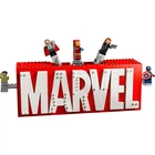 Конструктор LEGO Super Heroes Логотип и минифигурки MARVEL (76313) [129876]