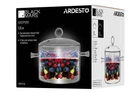 Каструля з кришкою ARDESTO Black Mars 1.5л, боросилікатне скло AR0715GB