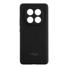 Противоударный Чехол Liquid Silicone (AA) Full Camera для Xiaomi Redmi Note 14 Pro 5G/Poco X7 5G 18.Black