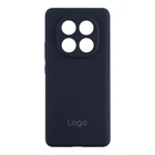 Протиударний Чохол Liquid Silicone (AA) Full Camera для Xiaomi Redmi Note 14 Pro 5G/Poco X7 5G 08.Dark Blue