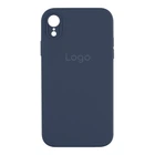 Чохол Silicone Case Square Full Camera для iPhone Xr 08.Dark Blue