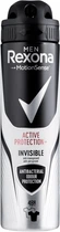 Антиперспирант-аэрозоль Rexona Men Антибактериальный и Невидимый 150 мл (8710447171349)