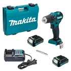 Шурупокрут-дриль акумуляторний Makita DF332DWYE 10.8В 2х1.5А·рік 21·35Нм 0-450·0-1500об/хв ЗП кейс 0.86кг