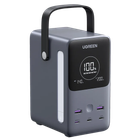 Зовнішній аккумулятор Ugreen 300W 48000mAh Power Bank PB770 з led світильником