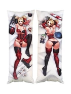 Подушка дакимакура Harley Quinn Харли Квинн 30х60см 3613