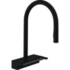 Змішувач Hansgrohe Aquno Select M81 , 22 см , чорний матовий (73837670)