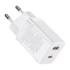 Зарядное устройство Baseus 1xUSB-C 30W + 1xUSB white (CCSUPP-E02) Baseus CCSUPP-E02 925819