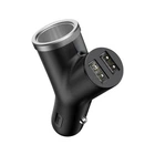 Зарядний пристрій Baseus Y type dual USB-A Black (CCALL-YX01) Baseus CCALL-YX01 925321