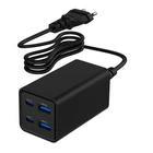 Зарядний пристрій Gembird 2xUSB-C PD65W + 2xUSB QC3.0 30W black (TA-UC-2A2C-PD65-01-BK) GEMBIRD TA-UC-2A2C-PD65-01-BK 925873