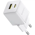Зарядний пристрій Baseus 1xUSB-C 30W + 1xUSB white (P1011160A213-00) Baseus P1011160A213-00 925818