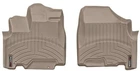 Килимки Weathertech Beige для Honda Odyssey (mkIII)(RL3,RL4)(2pcs.)(1 row) 2005-2010 (WT 453141)