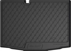 Гумовий килимок у багажник Gledring для Skoda Fabia (mkIII) 2014-2022 (хетчбек)(нижній)(багажник) (GR 1511)