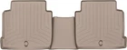 Килимки Weathertech Beige для Hyundai Sonata (mkVII) 2014-2019; Kia Optima (mkVI) 2015-2020 (2 ряд) (WT 456662)