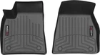 Килимки Weathertech Black для Tesla Model S (mkI) 2014-2020 (знімні кріплення)(4 кріплення)(1 ряд) (WT 448121)