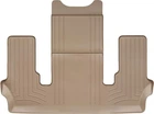 Килимки Weathertech Beige для Toyota Sequoia (mkII) 2007-2022 (2 ряд - 2 місця)(3 ряд) (WT 450935)