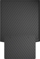 Гумові килимки у багажник Gledring для Volkswagen Sharan (mkII) 2010-2022; Seat Alhambra (mkII) 2010-2020 (багажник із захистом) (GR 1019-1999)