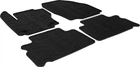 Гумові килимки Gledring для Ford Galaxy (mkII) 2010-2015 / S-Max (mkI) 2010-2015 (1-2 ряд) (GR 0277)