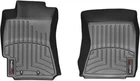Килимки Weathertech Black для Subaru Forester (mkIII) 2008-2013 (без сабвуфера під водієм)(1 ряд) (WT 441881)