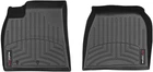 Килимки Weathertech Black для Tesla Model S (mkI) 2012-2014 (2 кріплення)(1 ряд) (WT 444581)