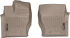 Килимки Weathertech Beige для Land Rover Discovery (mkV)(L462) 2017→ / Range Rover (mkIV)(L405) 2012-2022 / Range Rover Sport (mkII)(L494) 2013-2021 (1 ряд) (WT 454801)