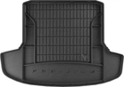 Гумовий килимок в багажник Frogum для Skoda Superb (універсал)(mkII) 2008-2015 (з бічними нішами)(багажник) (FG TM405431)