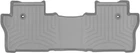 Килимки Weathertech Grey для Honda Pilot (mkIII) 2015-2022 (7 місць)(2 ряд) (WT 468395)
