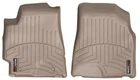 Килимки Weathertech Beige для Toyota Highlander (not hybrid)(mkI)(1 row) 2000-2007 (WT 450391)