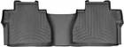 Килимки Weathertech Black для Toyota Tundra (mkII) 2014-2021 (Double Cab)(з органайзерами під 2 рядом)(2 ряд) (WT 447862)