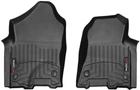 Килимки Weathertech Black для Dodge Ram (mkV) 2019-2024 (Quad/Crew Cab)(2 місця)(1 ряд) (WT 4414281)