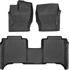 Килимки Weathertech Black для Land Rover Range Rover (mkIV)(L405)(long) 2014-2017 (без консолі на 2 ряду) (WT 444801-444808)