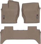 Килимки Weathertech Beige для Land Rover Range Rover (mkIV)(L405) 2018-2021 (PHEV)(2-х зонний клімат) (WT 454801-4514055)