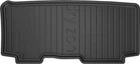 Гумовий килимок у багажник Frogum Dry-Zone для Renault Modus (mkI) 2004-2012 (без дворівневої статі) (багажник) (FG DZ406117)