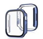 Захисний чохол із склом Choice 2 для Apple Watch 44 мм Синій